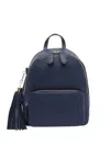 Liu •jo Versatile Backpack Featuring Multiple Elements In Blue