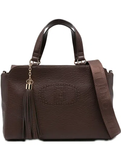 Liu •jo Tassel-embellished Tote Bag In Brown