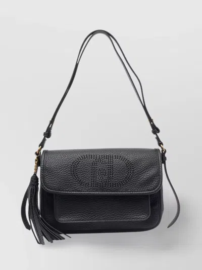 Liu •jo Textured Leather Crossbody Bag