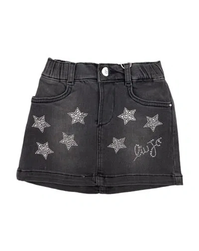 Liu •jo Babies'  Toddler Girl Denim Skirt Grey Size 6 Cotton, Polyester, Elastane In Gray