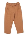 Liu •jo Toddler Girl Pants Camel Size 6 Cotton, Linen In Beige