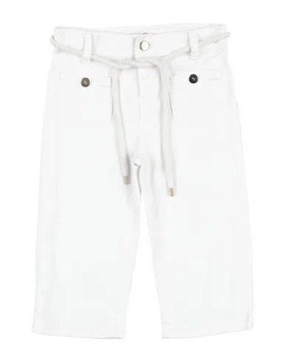 Liu •jo Babies'  Toddler Girl Pants White Size 7 Cotton, Elastane