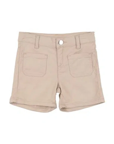 Liu •jo Babies'  Toddler Girl Shorts & Bermuda Shorts Beige Size 7 Cotton, Elastane