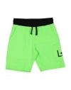 Liu •jo Toddler Girl Shorts & Bermuda Shorts Lime Green Size 6 Polyester, Elastane, Cotton In Green