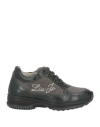 Liu •jo Toddler Girl Sneakers Charcoal Size 10c Leather In Multi