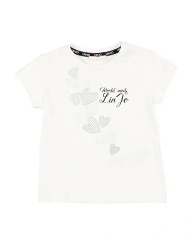 Liu •jo Babies'  Toddler Girl T-shirt White Size 7 Cotton, Elastane
