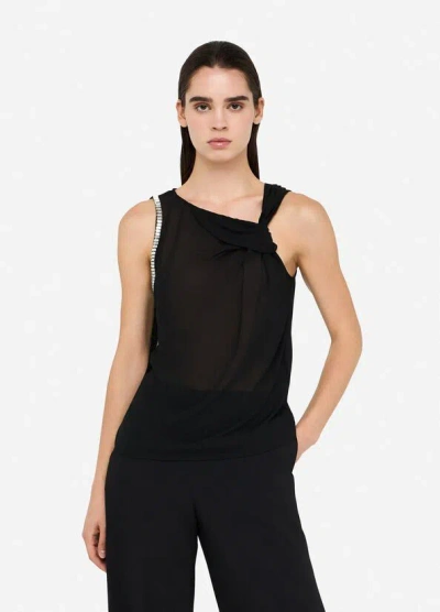 Liu •jo Top And Body Women Liu Jo Cf5140 J0088 22222 In Black