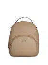 Liu •jo Top-handle Logo-detail Backpack In Brown