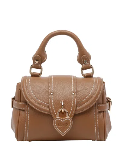 Liu •jo Top-handle Tote Bag In Brown