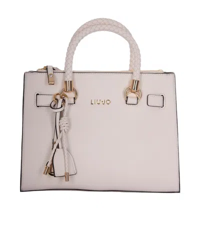 Liu •jo Liu Jo Top Handle Tote Bag In Pink