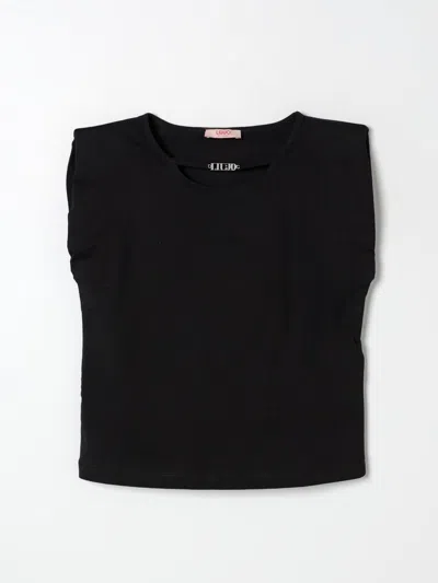 Liu •jo Top Liu Jo Kids Kids Color Black In Black