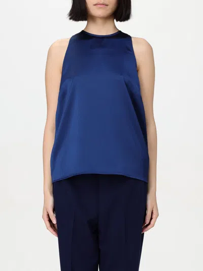 LIU •JO TOP LIU JO WOMAN COLOR BLUE,G53517009