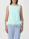 Liu •jo Top Liu Jo Woman Color Blue In Blue