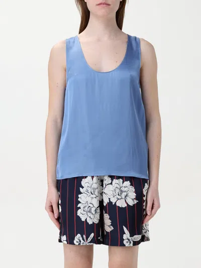 LIU •JO TOP LIU JO WOMAN COLOR BLUE,G71337009