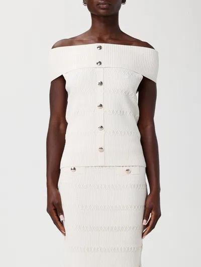 Liu •jo Sweater Woman Liu Jo In White