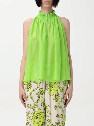 LIU •JO TOP LIU JO WOMAN COLOR GREEN,G76290012