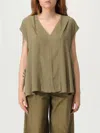 Liu •jo Top Liu Jo Woman Color Green In Brown