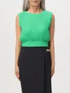 Liu •jo Top Liu Jo Woman Color Green In Green