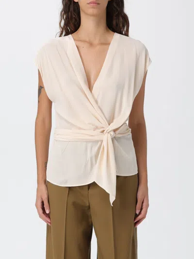 LIU •JO TOP LIU JO WOMAN COLOR IVORY,H36174044