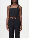 Liu •jo Liu Jo Embellished Square Neck Top In Multicolor