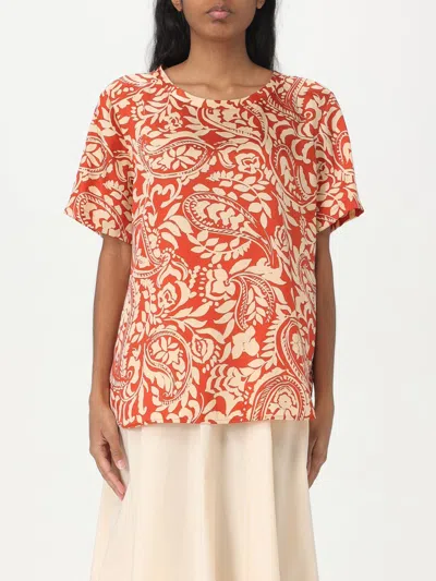 Liu •jo Paisley-printed Round-neck T-shirt Liu-jo In Multicolor
