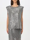 Liu •jo Top Liu Jo Woman Color Steel In Stahl