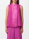 Liu •jo Top Liu Jo Woman Color Wisteria In Wisteria