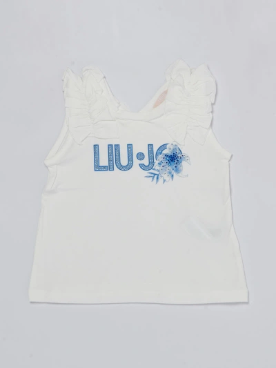 Liu •jo Kids' Top Top-wear In Bianco