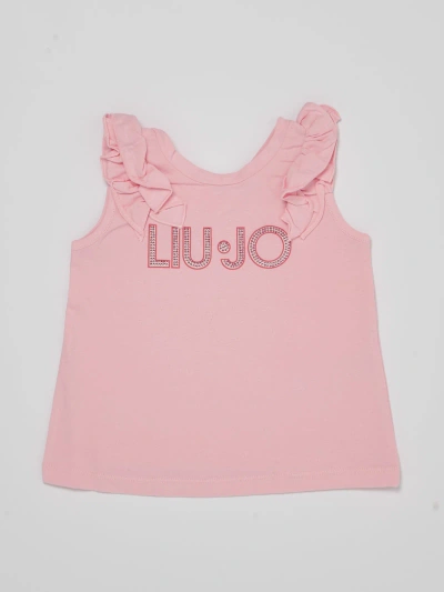 Liu •jo Kids' Top Top-wear In Rosa