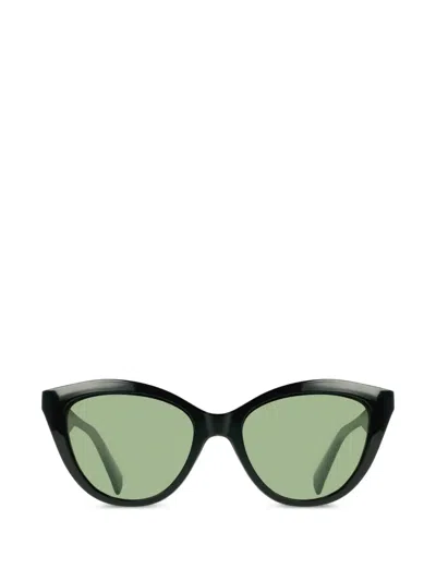 Liu •jo Tortoise-shell Cat-eye Sunglasses In Black