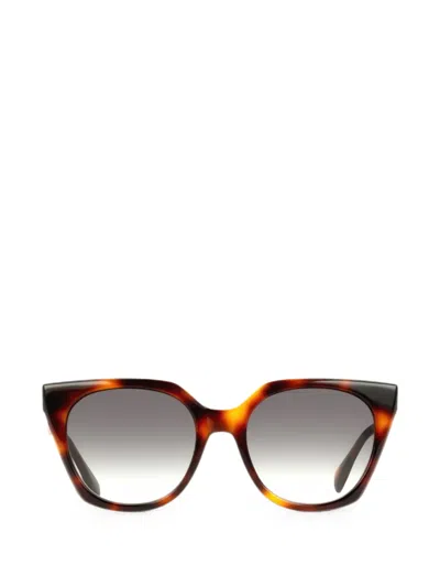 Liu •jo Tortoiseshell-effect Cat-eye Sunglasses In Brown