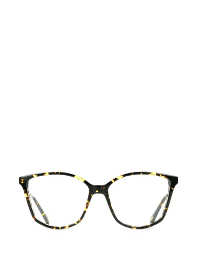 Liu •jo Tortoiseshell-effect Geometric-frame Glasses In Brown