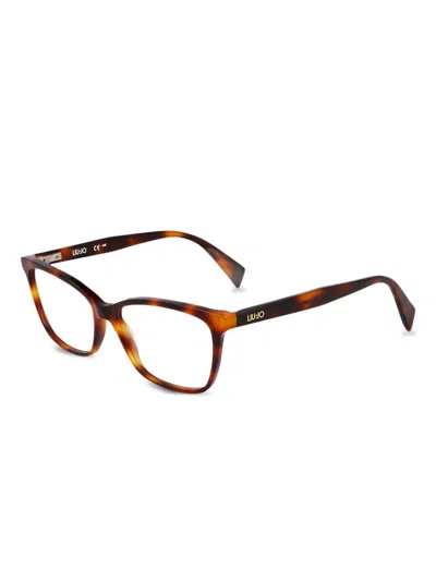 Liu •jo Tortoiseshell-effect Glasses In Brown