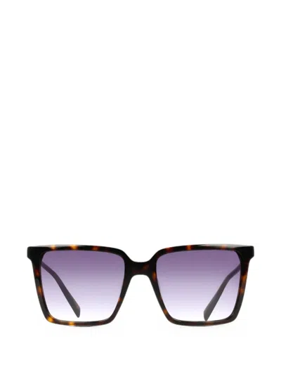 Liu •jo Tortoiseshell-effect Square-frame Sunglasses In Brown