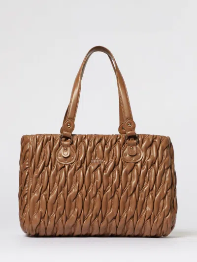 LIU •JO TOTE BAG LIU JO WOMAN COLOR BEIGE,H36396022