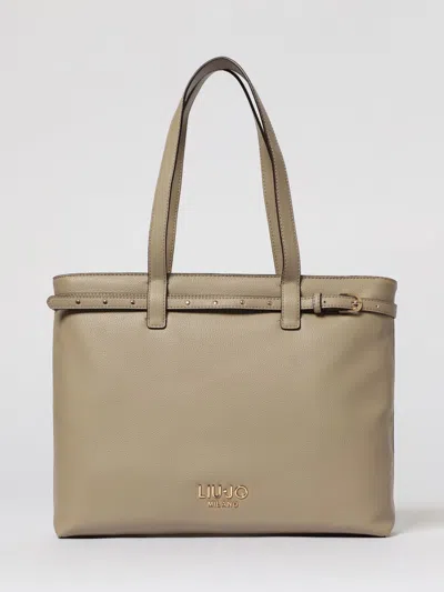 Liu •jo Tote Bag Liu Jo Woman Color Dove Grey In Gray