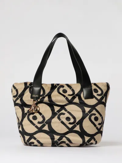 Liu •jo Tote Bag Liu Jo Woman Color Natural In Brown