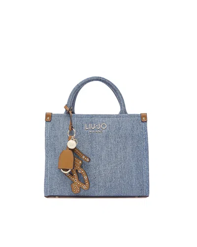 Liu •jo Tote Bag Small Light Denim