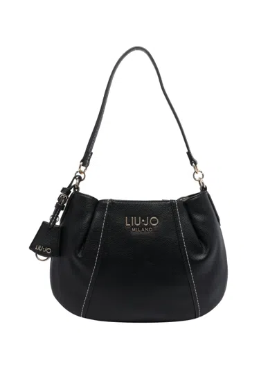 Liu •jo Trepida Shoulder Bag In Black