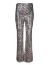 Liu •jo Sequin-embellished Straight-leg Trousers