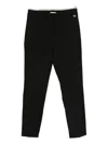 Liu •jo Slim-cut Trousers In Black