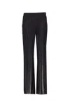 Liu •jo Strass And Sequin Detailed Trousers In Black