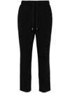 Liu •jo Logo-plaque Track Pants In Black