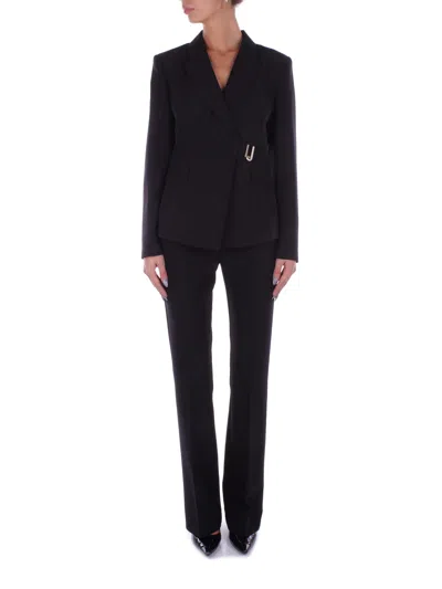 Liu •jo Liu Jo Trousers Black In Nero Neri E Grigi