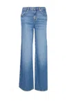 Liu •jo Whiskering-effect Jeans In Blue