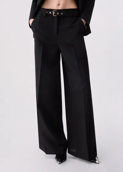 Liu •jo Liu Jo Trousers Cf6217-t2200 In Black