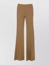 Liu •jo Trousers Flared Leg Front Crease