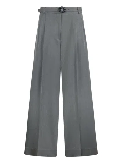 Liu •jo Liu Jo Trousers In Gray