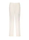 Liu •jo Liu Jo Elasticated Waist Flared Pants In White