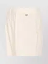 LIU •JO TROUSERS WITH BELT LOOPS AND GOLD BUTTON
